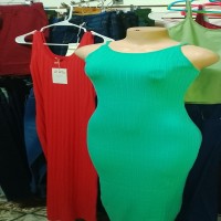 Green Strapless Dress