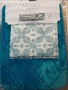Shower Curtain with Mat