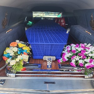 Fabric Covered Casket