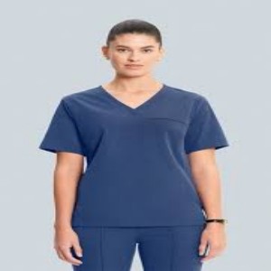 Non Stretch Mixed Scrubs Suit